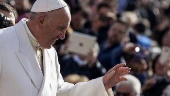 Papa Francesco in visita a Genova