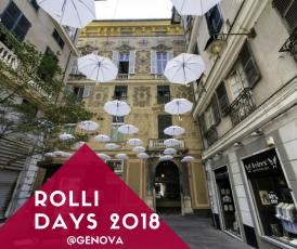 Rolli Days 2018 - Genova 13 e 14 ottobre